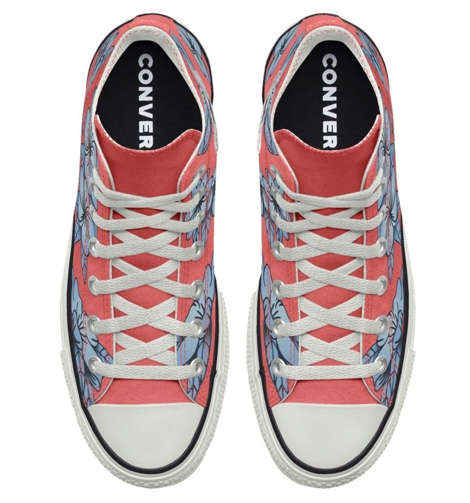 Las nuevas botas Custom Chuck Taylor Al Star Lift Platform Canvas By You de Converse