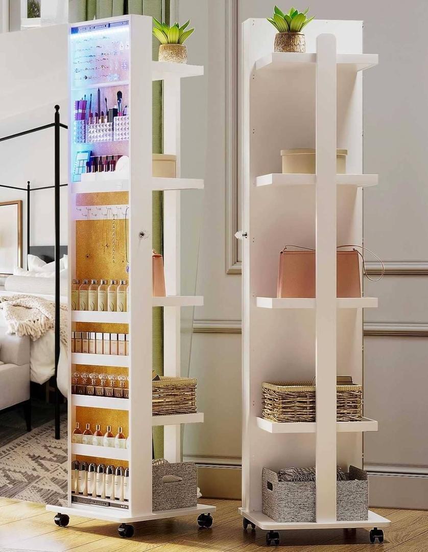 Figbird Armario para joyas giratorio 360° de Amazon