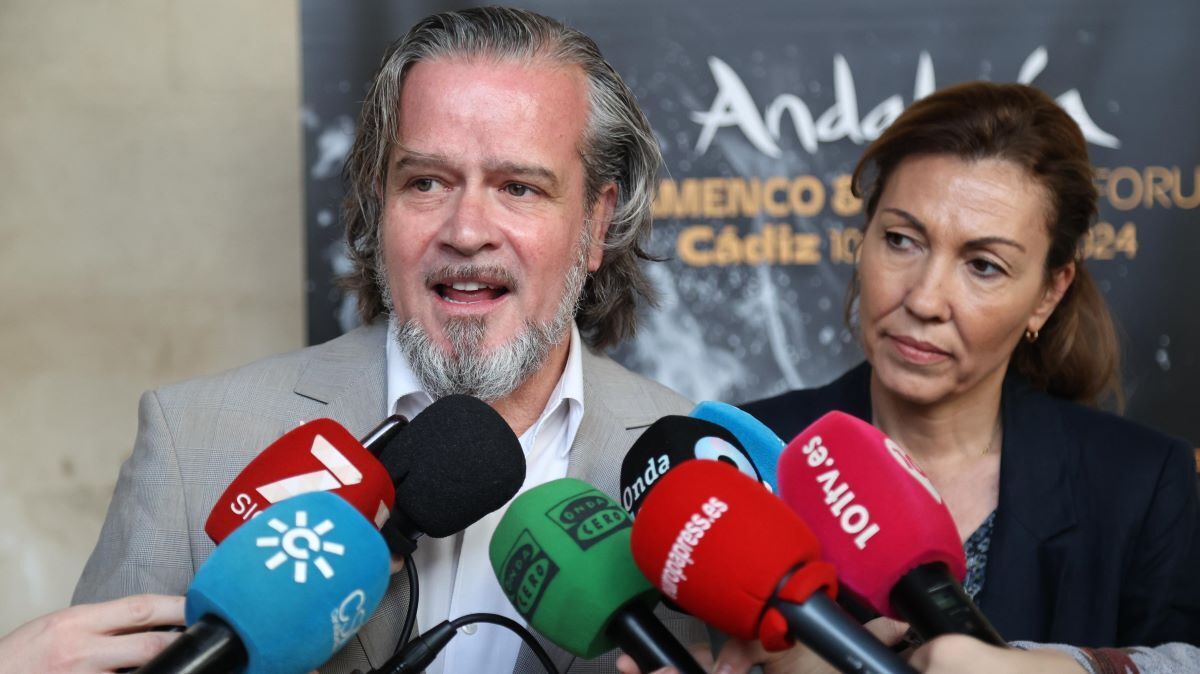 El viceconsejero de Turismo, Cultura y Deporte, Víctor González en Jerez | Cristo García