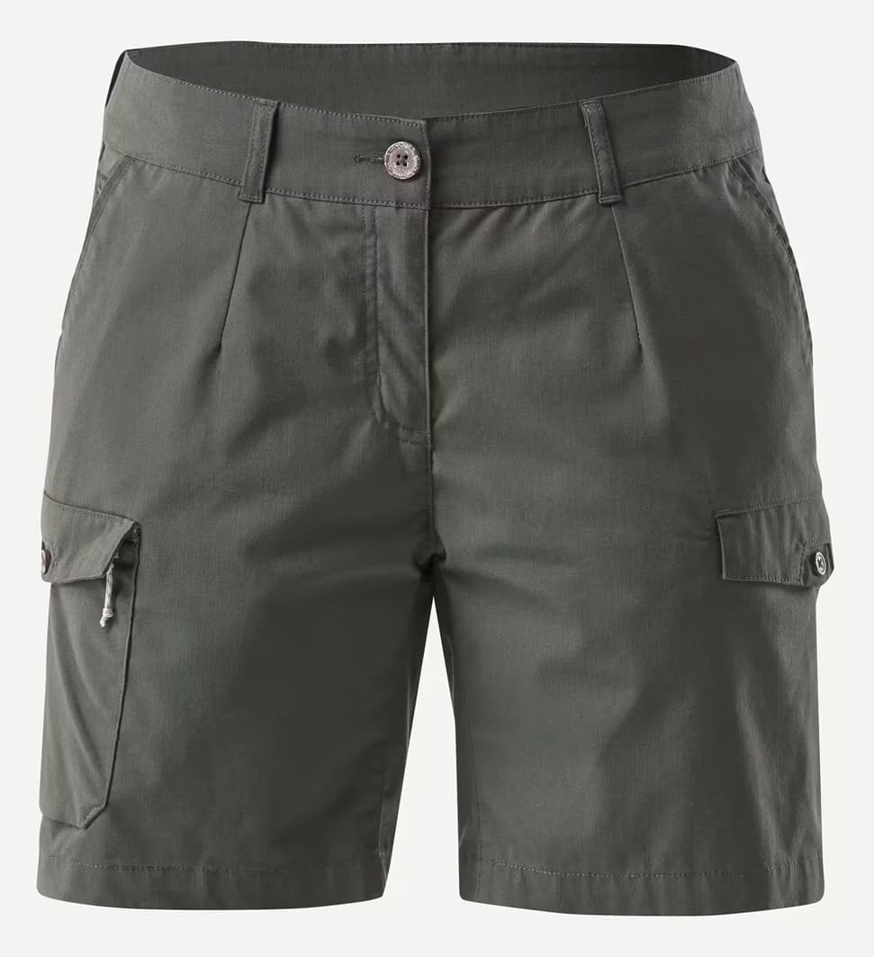 El pantalón corto cargo con bolsillos de Forclaz Travel 100 en Decathlon