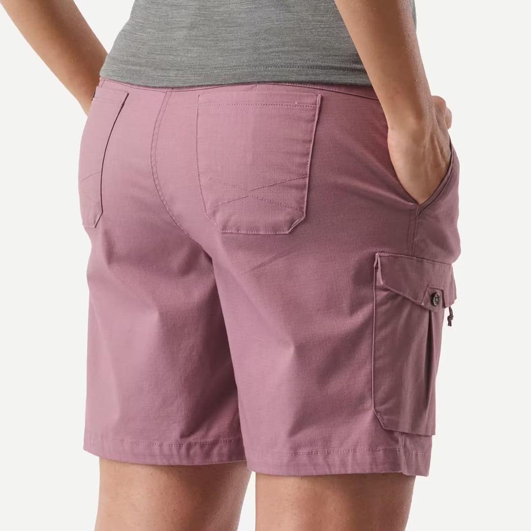 El pantalón corto cargo con bolsillos de Forclaz Travel 100 en Decathlon