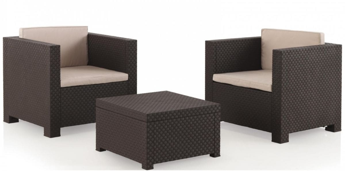 Conjunto de jardín o terraza Shaf Diva