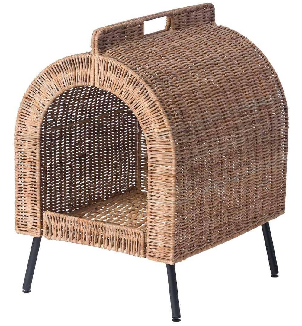 UTSÅDD Casa para gatos+patas ratán de Ikea