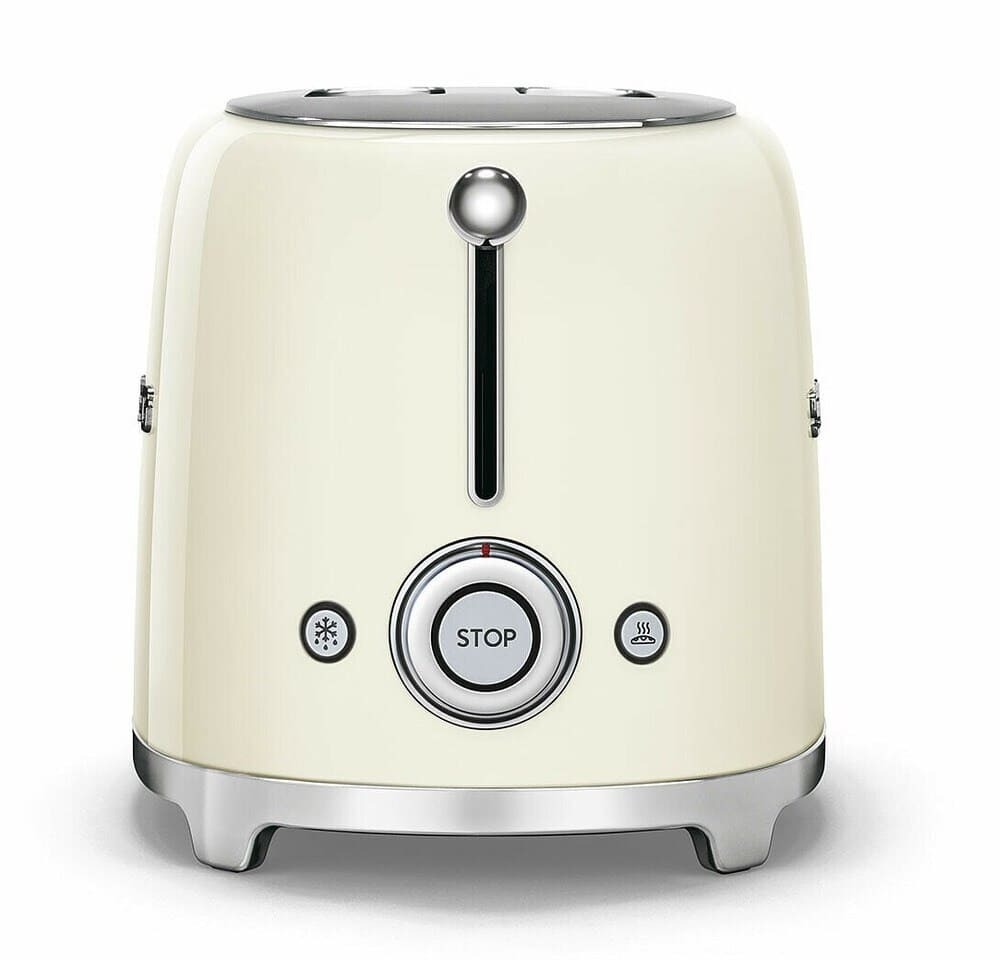 El nuevo tostador Smeg 50's Style con dos ranuras de color beige en El Corte Inglés