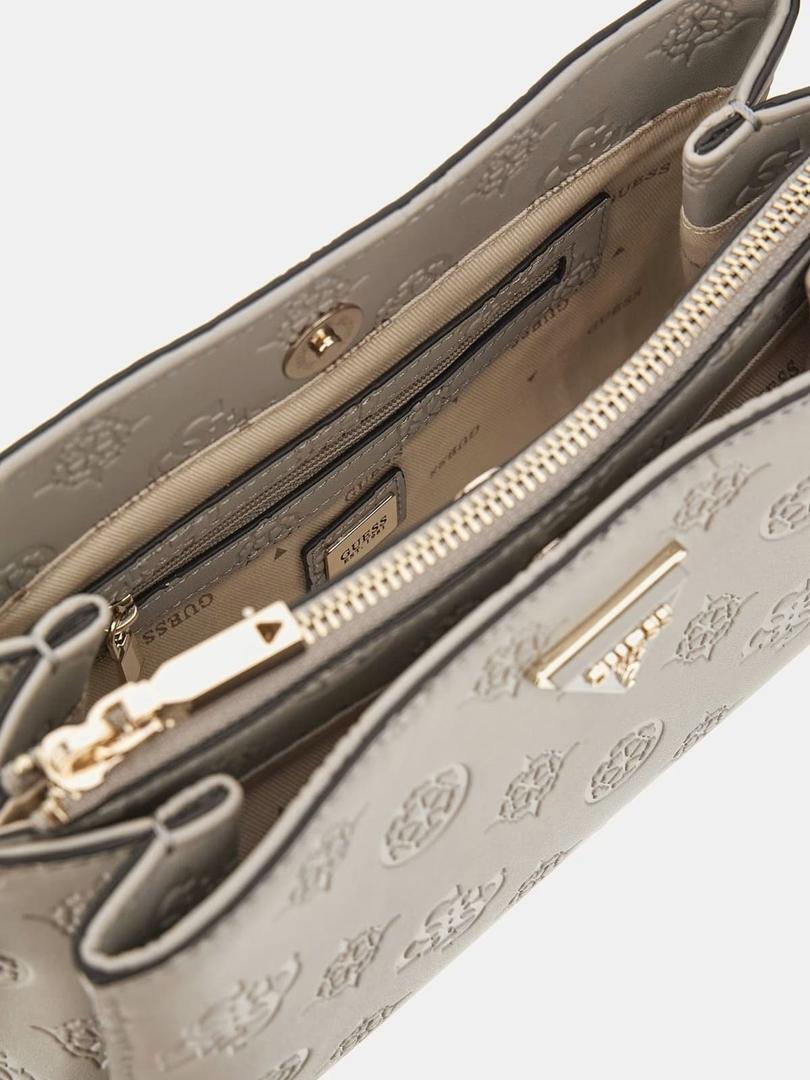 El bolso al hombro jena con logotipo 4g peony de Guess