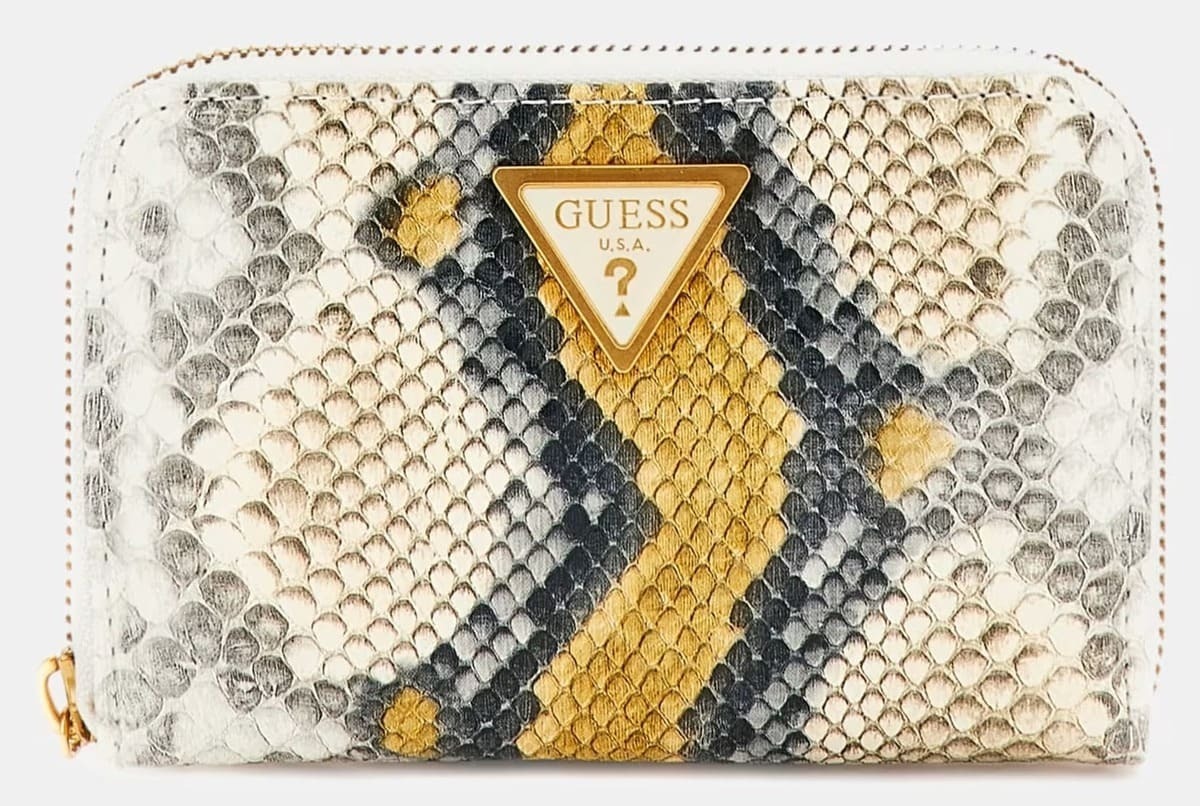 La cartera cosette pitón de Guess