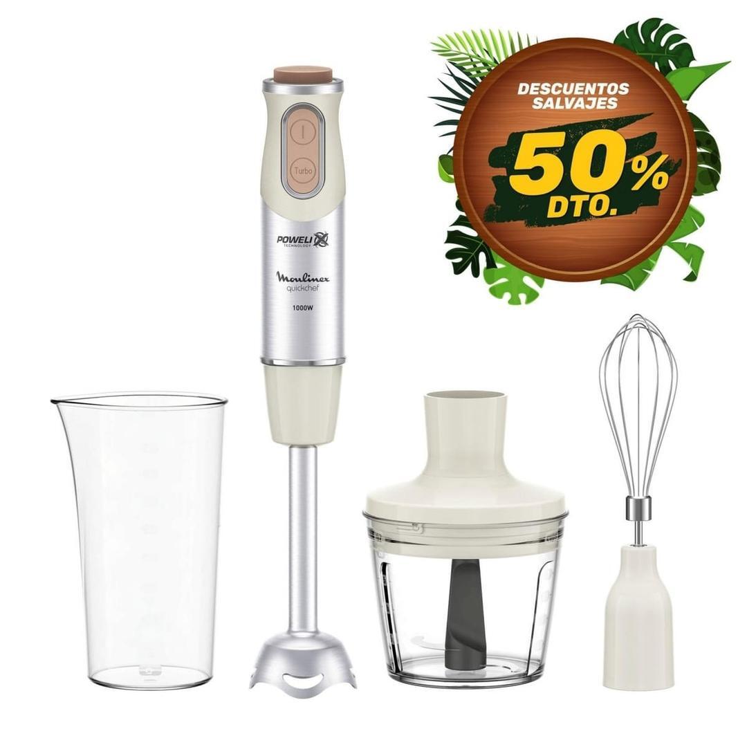 La batidora de mano de Moulinex con 1000 W en Carrefour