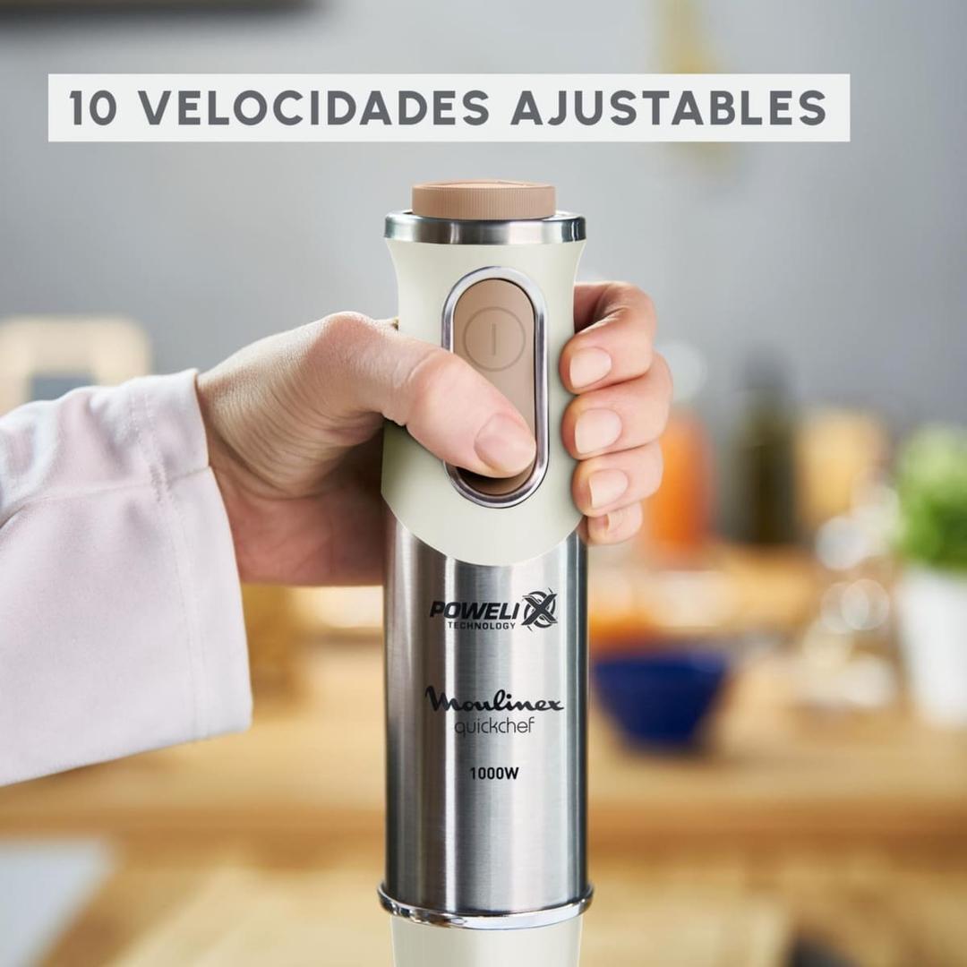La batidora de mano de Moulinex con 1000 W en Carrefour