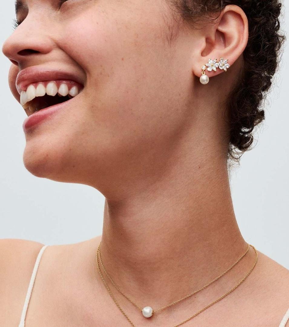 Conjunto para regalo Perlas Cultivadas de Agua Dulce Tratadas de Pandora