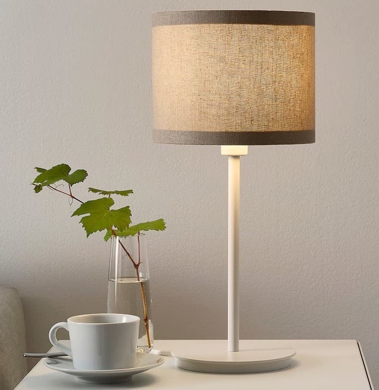 RINGSTA Pantalla para lámpara beige de Ikea