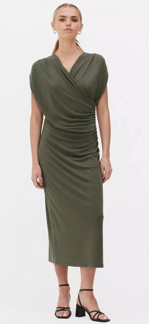 Vestido de punto drapeado de The Edit de Primark