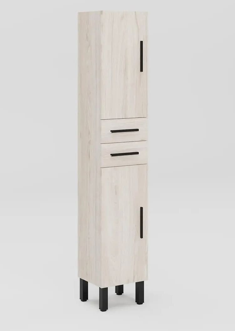 La columna de baño Madrid de color marrón de Leroy Merlin