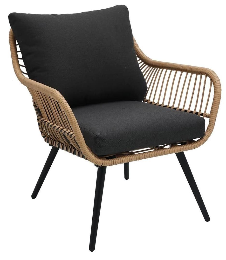 El conjunto de muebles de jardín de bambú Jable de El Corte Inglés