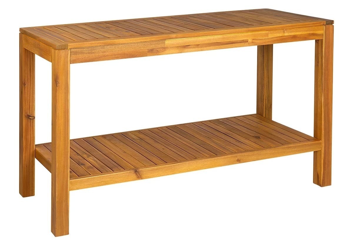 La consola de jardín de madera de acacia Tahoma de El Corte Inglés