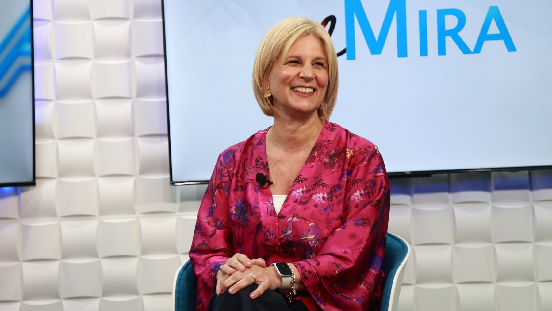 María José García-Pelayo, alcaldesa de Jerez, durante la entrevista para El MIRA | Cristo García