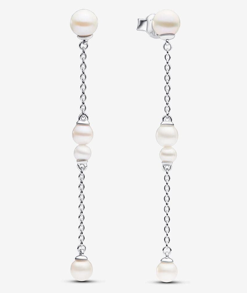 Los nuevos pendientes colgantes con perlas cultivadas de agua dulce de Pandora