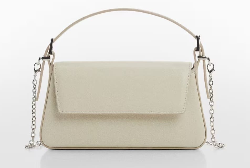 El nuevo bolso de solapa con doble asa de Mango