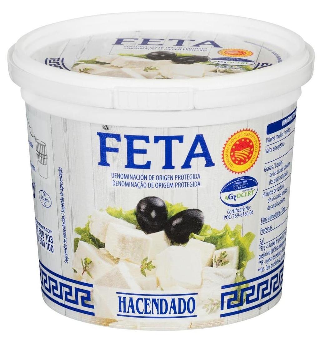 Queso feta mezcla Hacendado