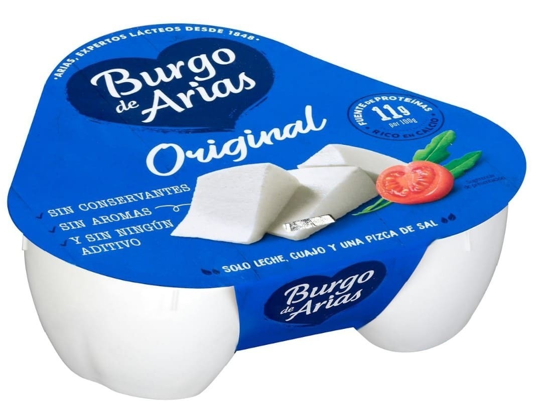 Queso fresco de vaca Burgo de Arias