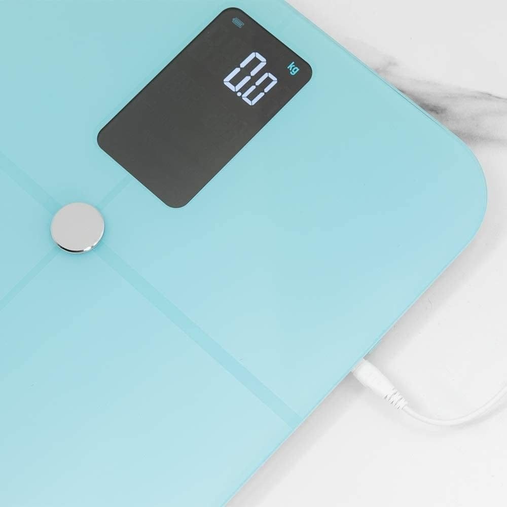 Báscula digital e inteligente Healthy Vision Blue Cecotec Surface