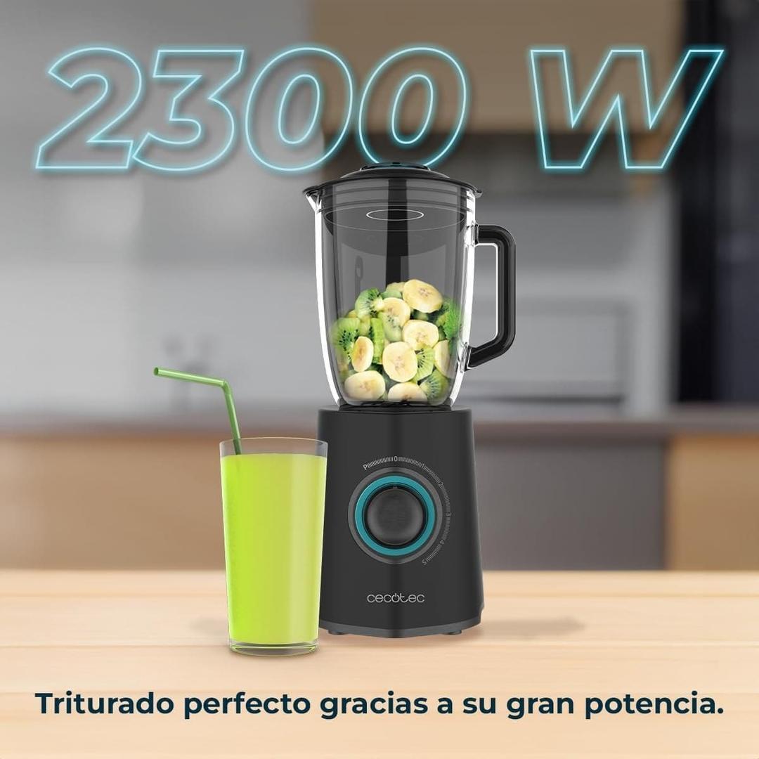 Batidora de vaso Power Black Titanium 2500MAX PerfectMix