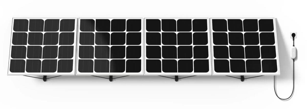 Kit de panel solar rígido enchufable BEEM