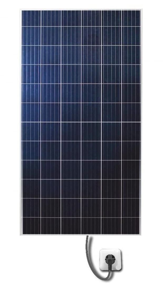 Kit SunneSolar con panel monocristalino Plug&Play