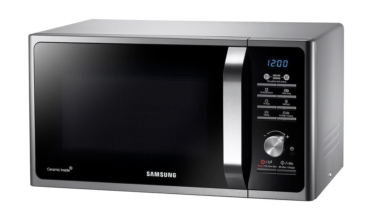 El microondas con grill Samsung de 800 W y 23 L color negro en Carrefour
