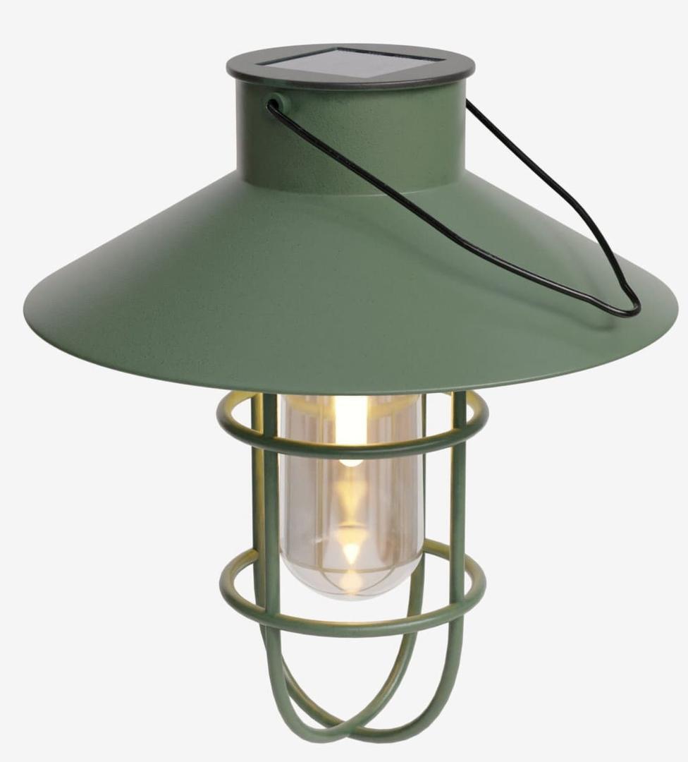 Lámpara solar de estilo industrial