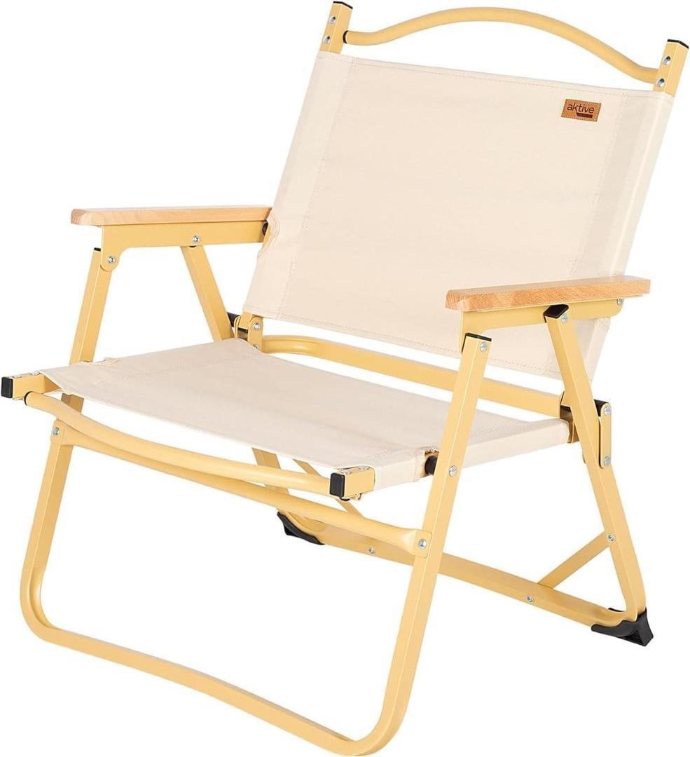 Silla plegable de camping estilo Glamping