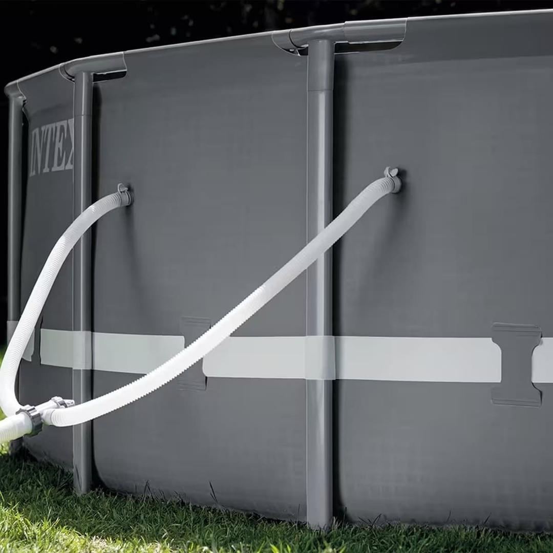 La piscina desmontable redonda con depuradora Ultra XTR Frame Intex de Decathlon