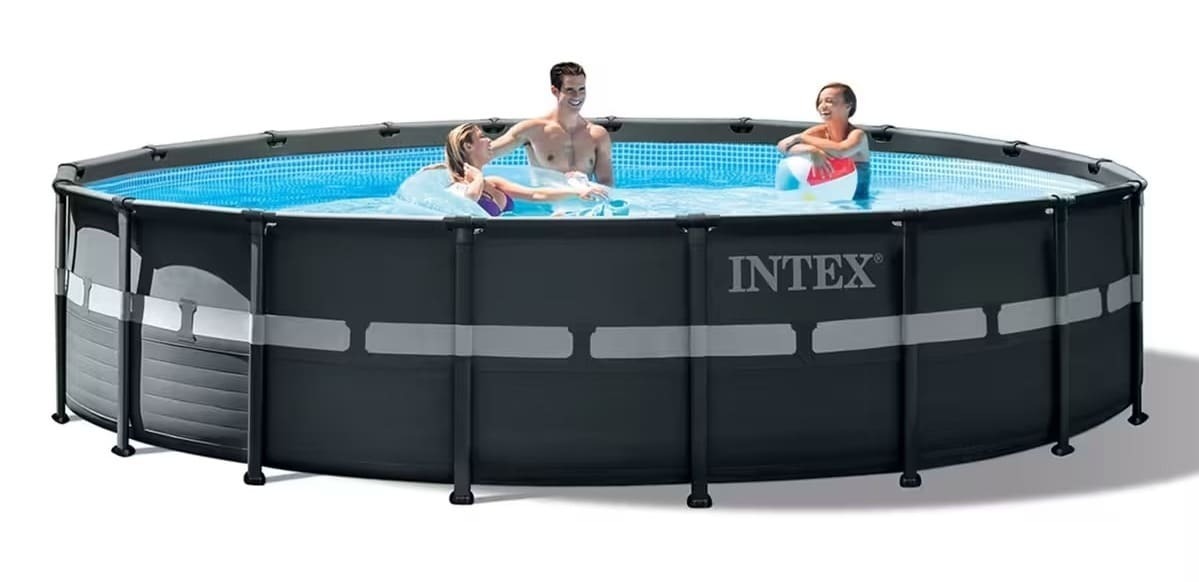 La piscina desmontable redonda con depuradora Ultra XTR Frame Intex de Decathlon