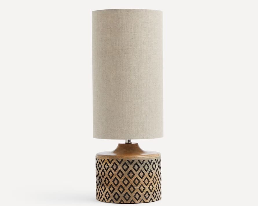 La lámpara de mesa modelo Masala en El Corte Inglés