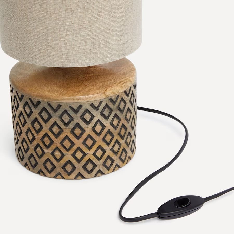 La lámpara de mesa modelo Masala en El Corte Inglés