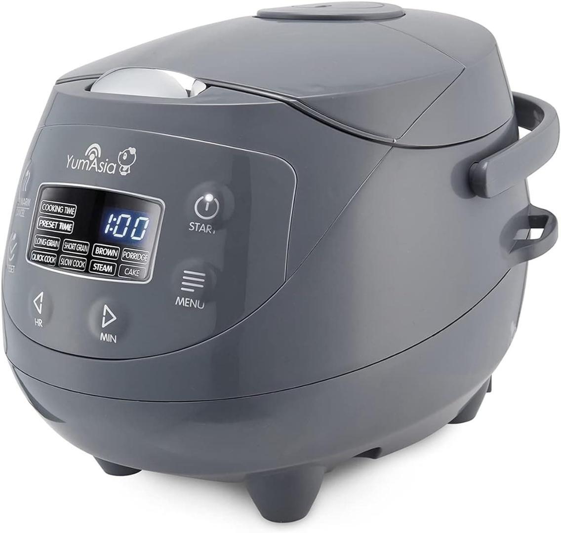 La mini arrocera con cuenco de cerámica Ninja de Yum Asia Panda en Amazon