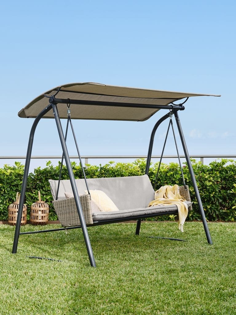 El balancín JUELSMINDE de color natural de Jysk