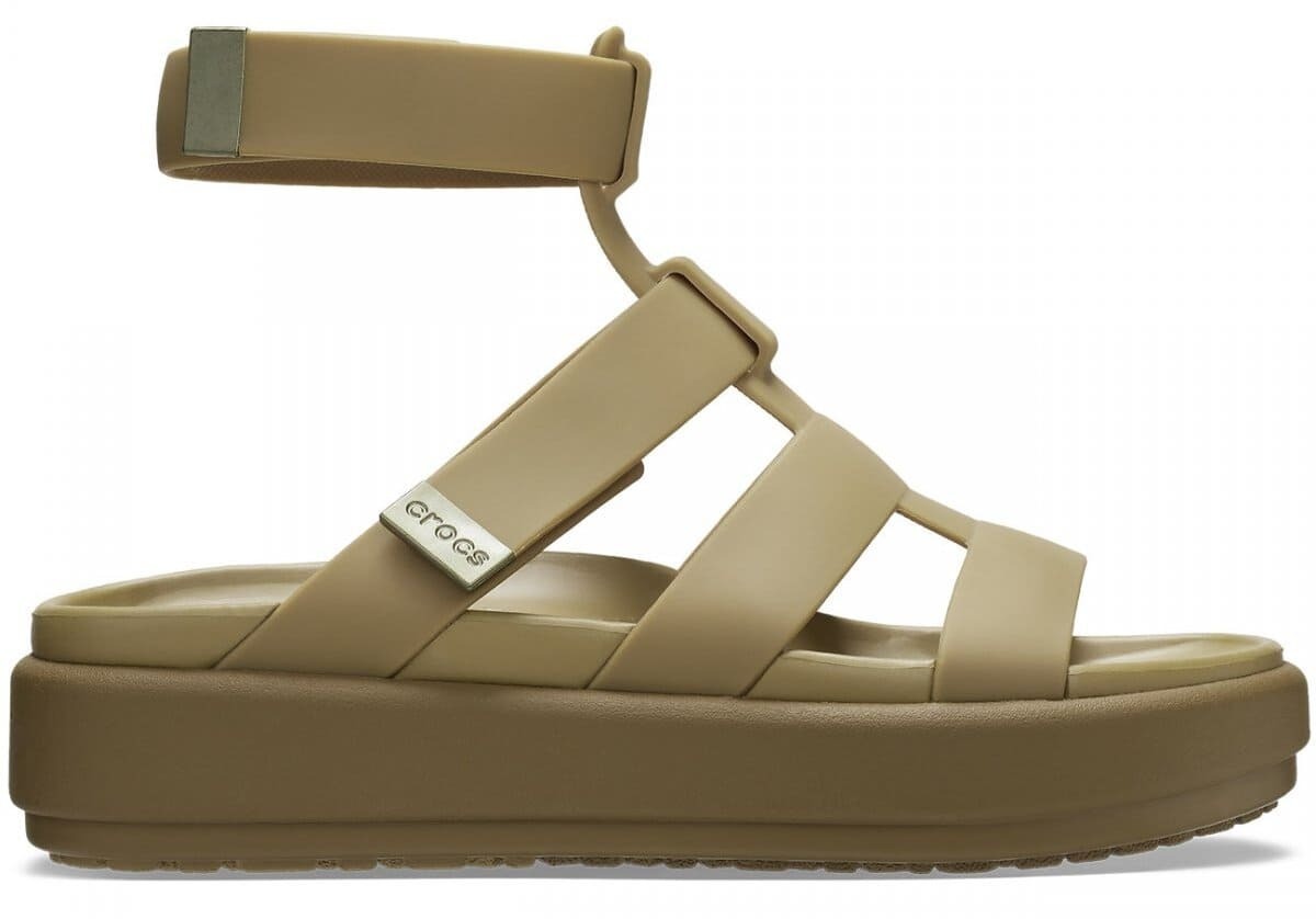 Las nuevas sandalias de mujer Brooklyn Luxe Gladiator W de Crocs