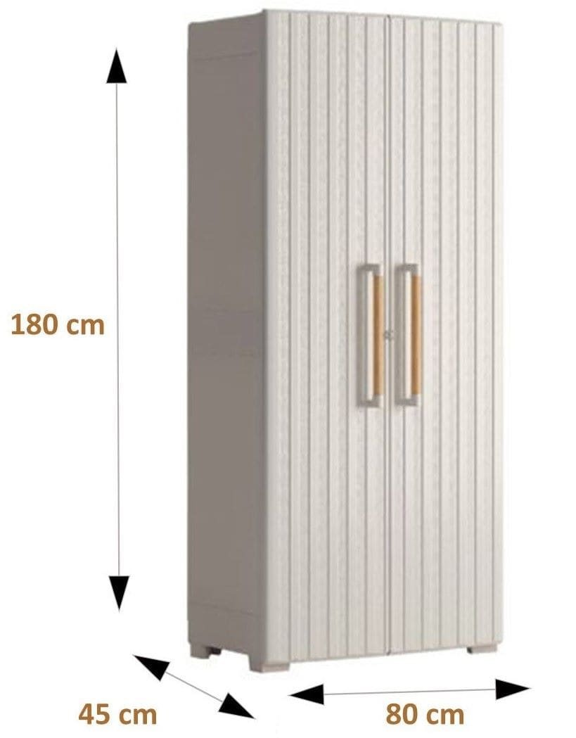 Keter Armario Resina Alto Groove de El Corte Inglés