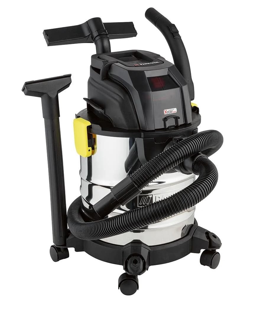 El aspirador recargable en húmedo y seco con 20 V de Lidl