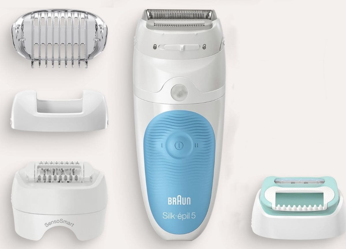 Depiladora Silk Epil Braun 5610 Azul de Carrefour