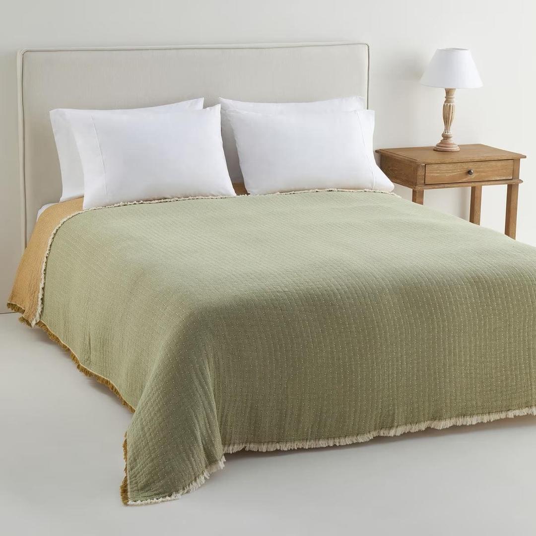 Colcha de algodón Signo