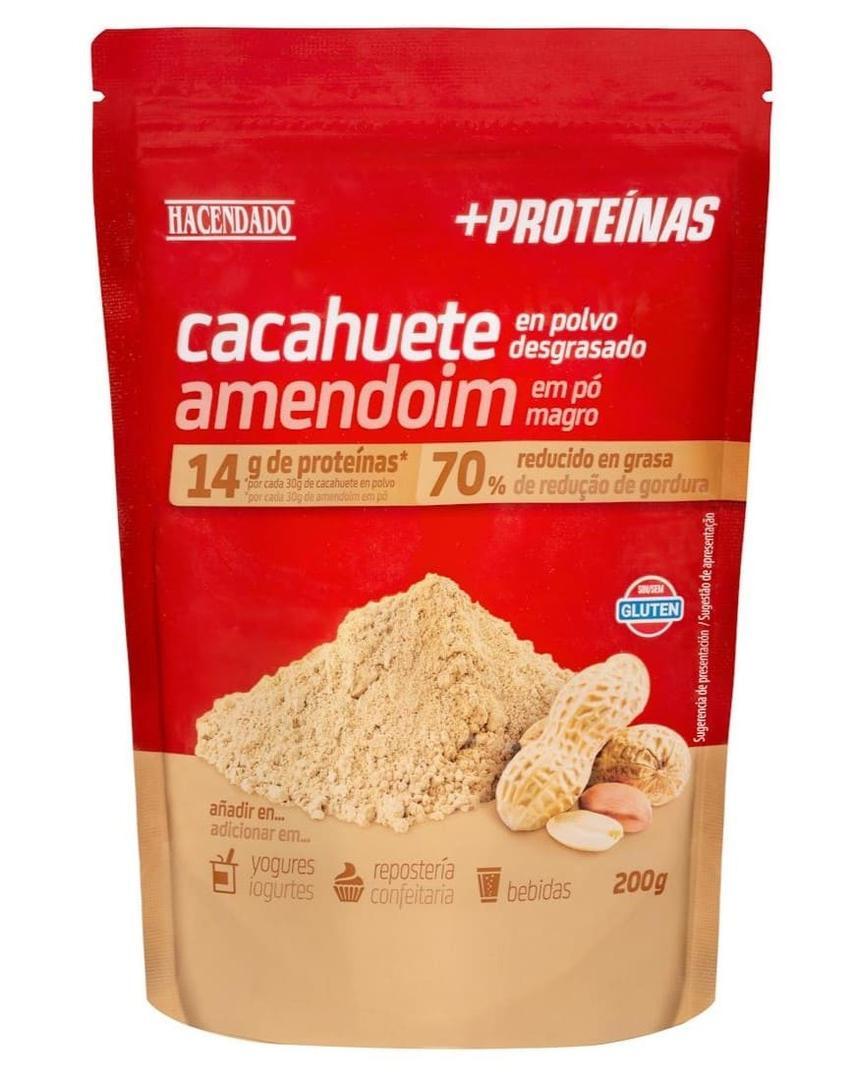 Cacahuete +Proteínas en polvo
