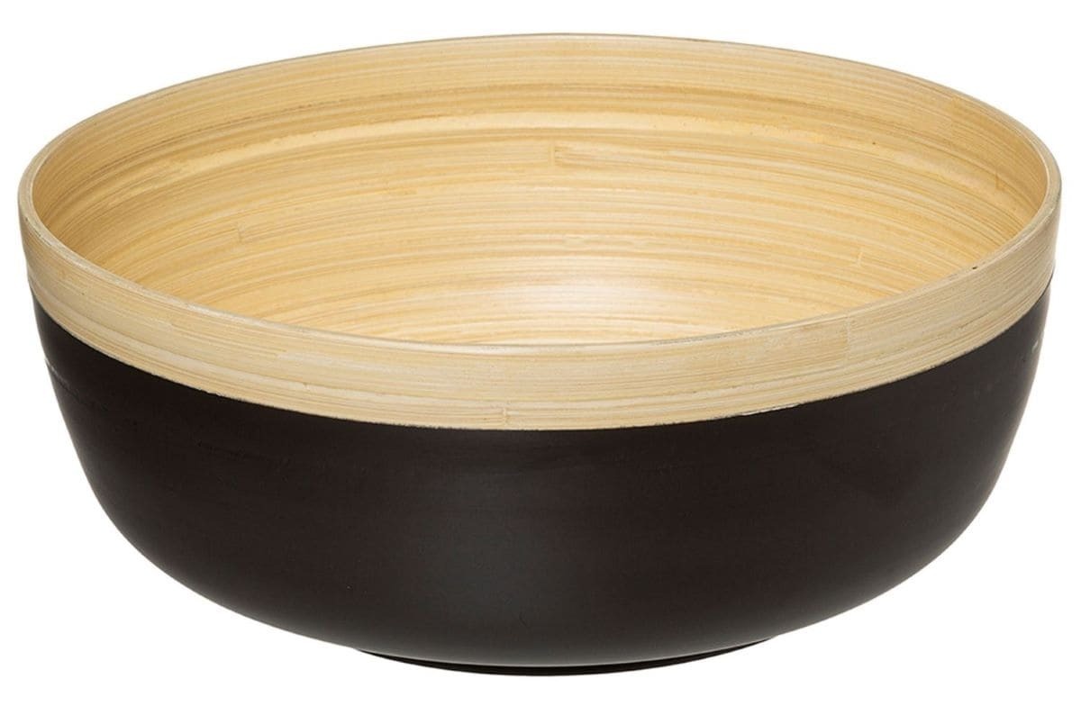 Ensaladera de madera de bambú