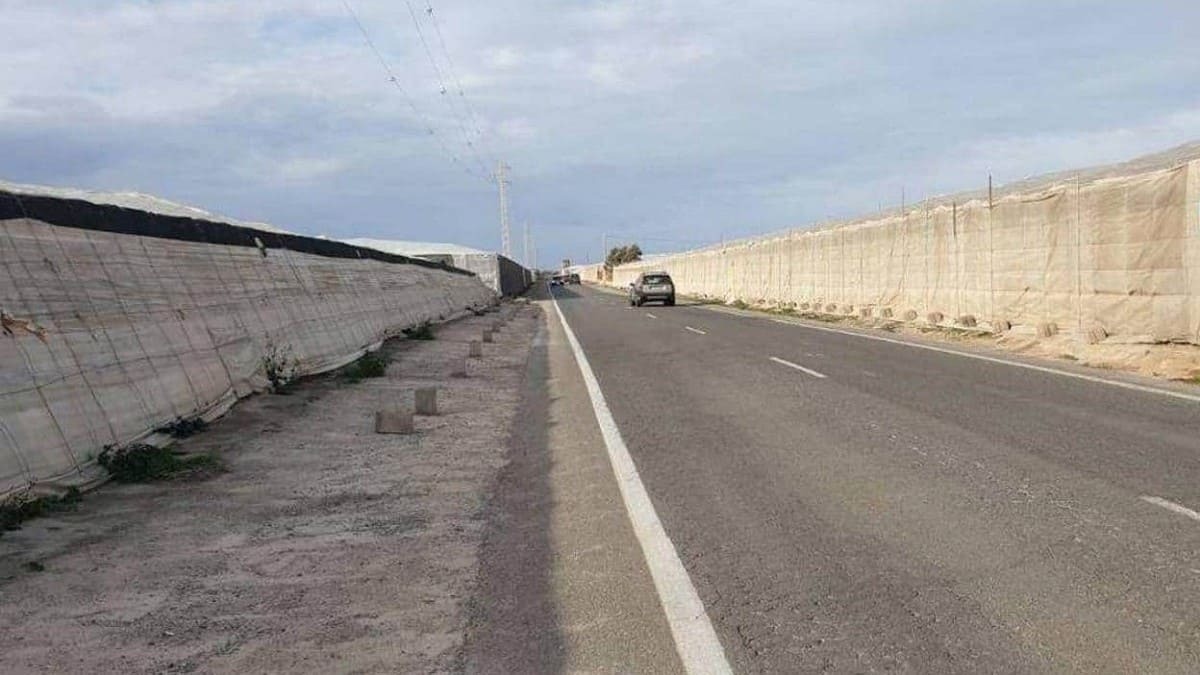 La carretera en la que se produjo el accidente (6)