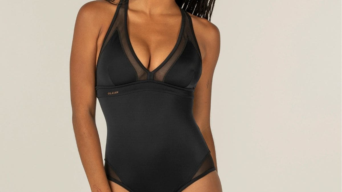 Bañador Olaian espalda cruzada