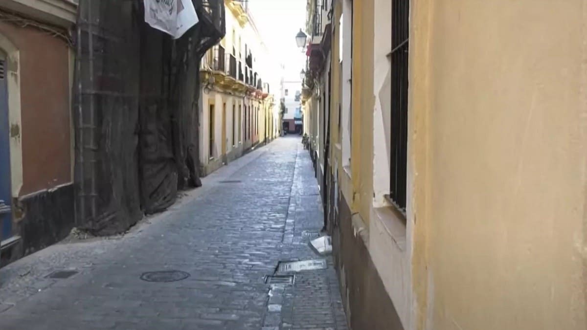 La calle Pasquín, en Cádiz