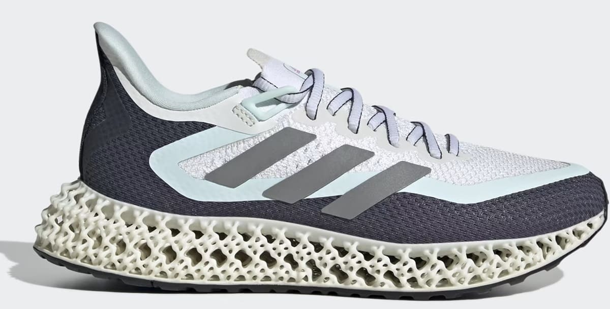 Las zapatillas con maxi suela 3D modelo 4DFWD de Adidas