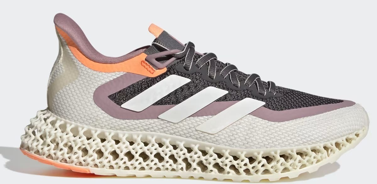 Las zapatillas con maxi suela 3D modelo 4DFWD de Adidas