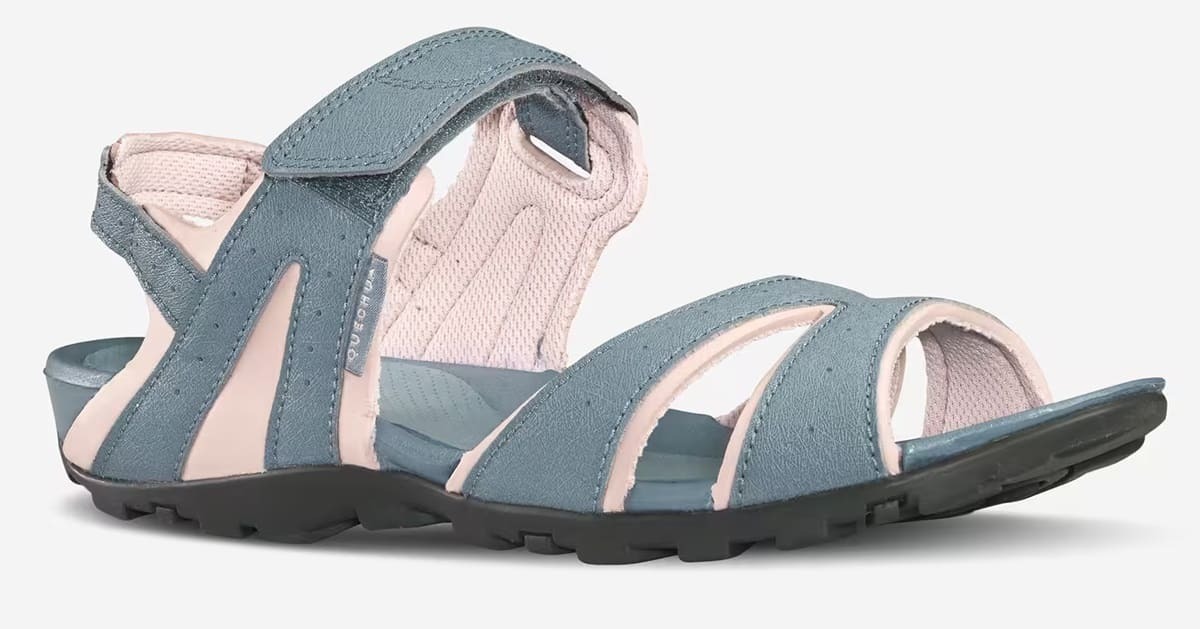 Sandalias de senderismo Mujer Quechua NH100 de Decathlon