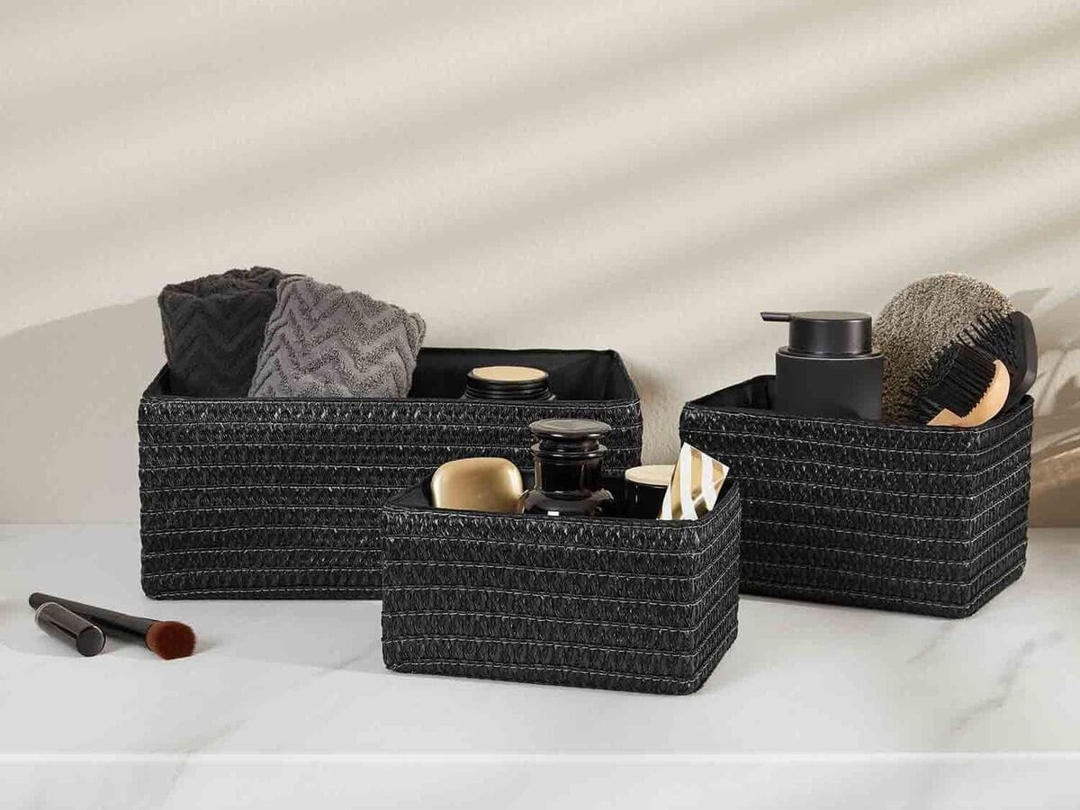 Set de cestas de almacenaje Livarno Home